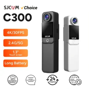 SJCAM C300 Pocket Action Camera 4K FHD With Long Battery Life Video 30M Waterproof 5G WiFi Camera Sport Action Cam