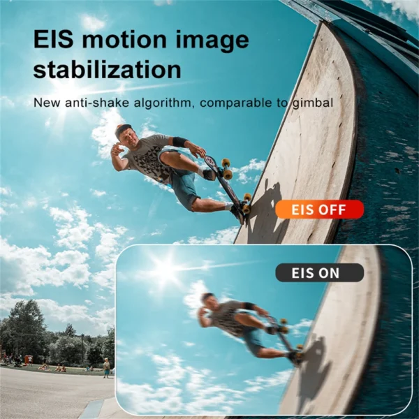 6K Action Camera Sony IMX576 Lens EIS 8X Zoom 48MP WiFi Dual Screen 20M Bare Metal Waterproof Sport Camera Sports DV Portability - Image 4