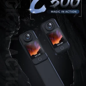 SJCAM C300 Pocket Action Camera 4K FHD With Long Battery Life Video 30M Waterproof 5G WiFi Camera Sport Action Cam